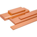 customized 99.99% pure copper busbar /copper flat bar price per kg